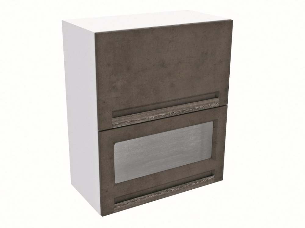 Кухонный шкаф «Грей» ШГ-60сг навесной глухой, со стеклом