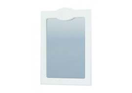 Зеркало «Калипсо MDF» Ф5 Белый/МДФ Белый матовый