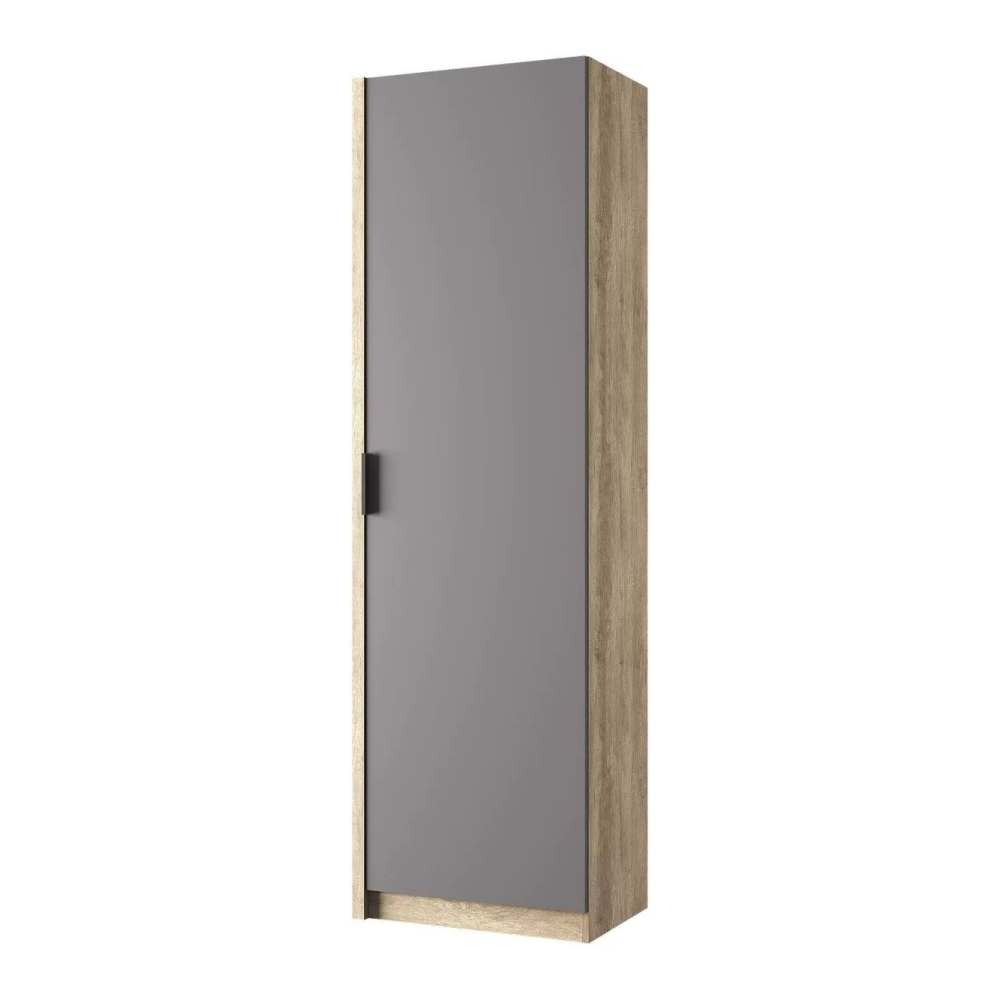 Шкаф 1D «Bryce» Дуб каньон/Силк шитаке