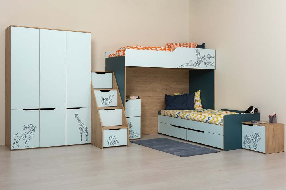 Кровать 11.15 «Гудвин» варианты размещения