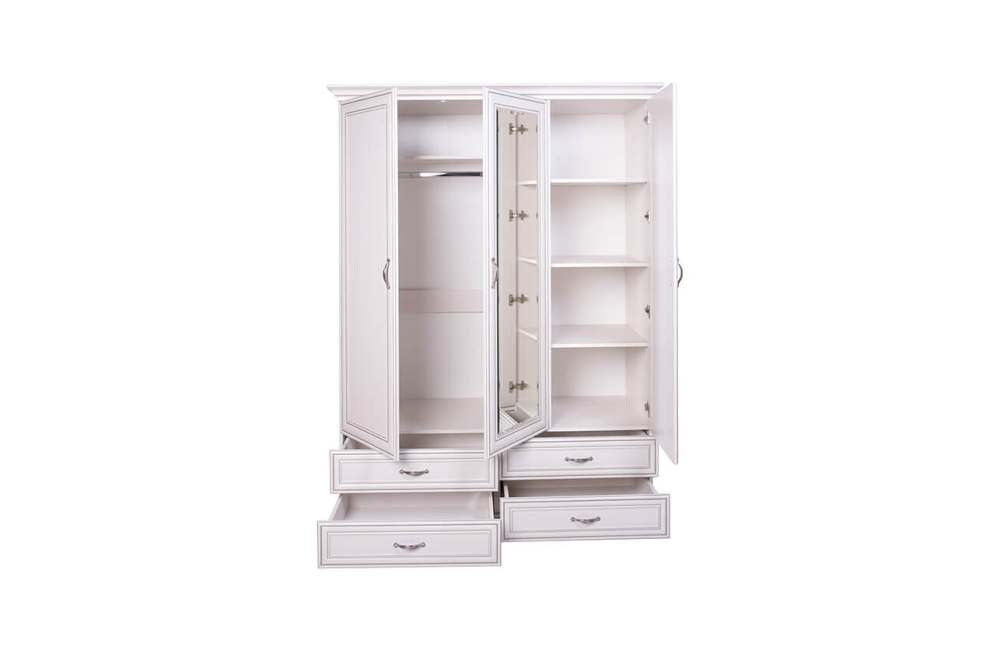 Шкаф «Тиффани»  3D4S Вудлайн кремовый