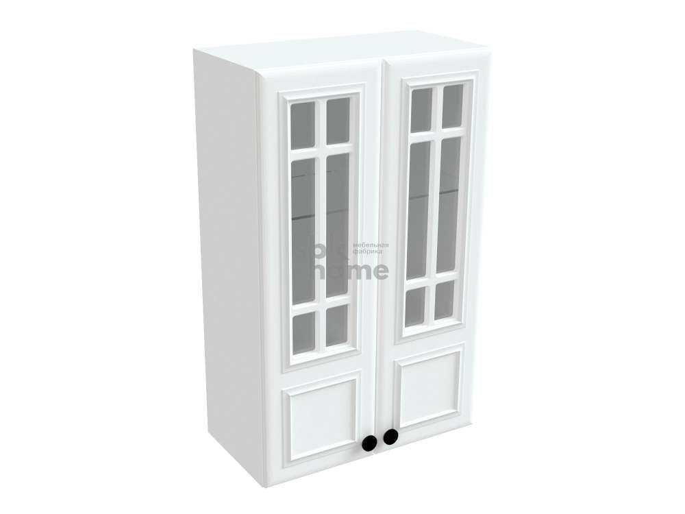 Кухонный шкаф «Бьянка» ШСТ-60 навесной 2-х дверный со стеклом