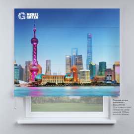 Римская штора для проёма с фотопечатью «01-184»