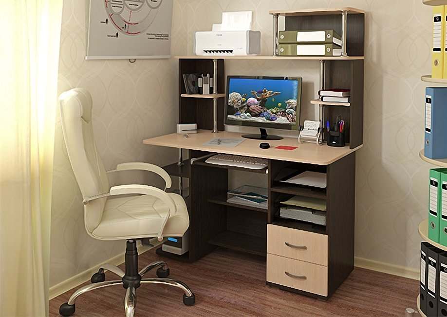 Компьютерный стол «КС-31»,Размеры: 1200 x 600 x 1500 мм.