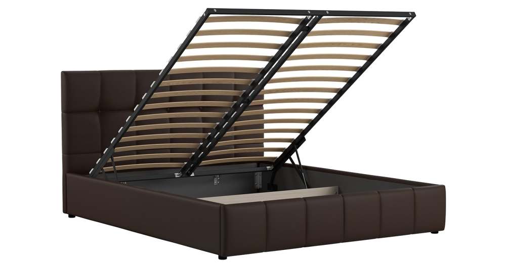 Интерьерная кровать «Хлоя» Пегасо шоколад темно-коричневый
