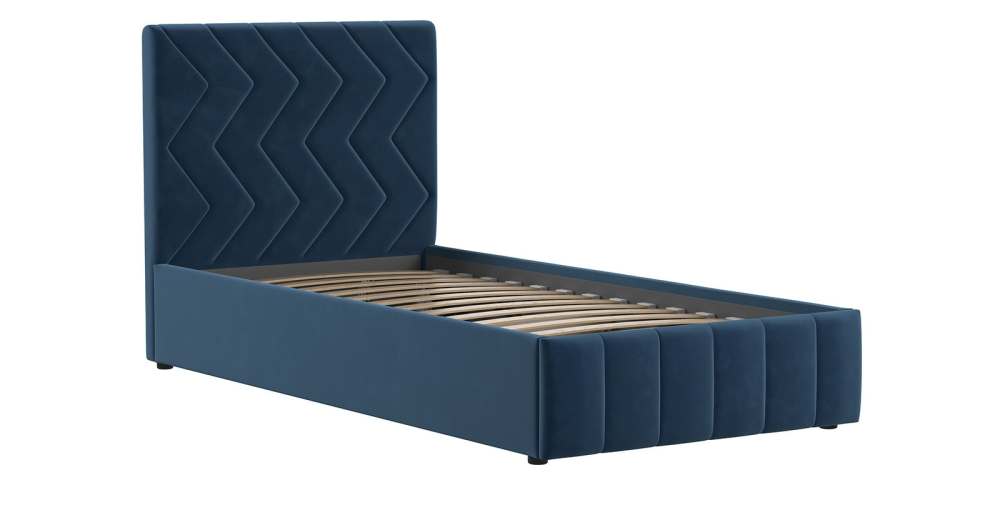 Интерьерная кровать одинарная «Милана» ламели