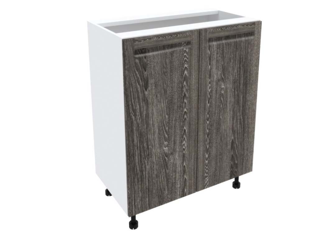 Кухонный шкаф напольный «Грей» С-60 2-х дверный рабочий