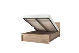 Кровать 140 с подъемником «Сомма» дуб сонома/сосна каньон