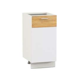 Стол 400 «Адель» белый глянец