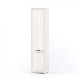 Шкаф ШК-301 «Комо» Вудлайн кремовый/Аруша венге патина