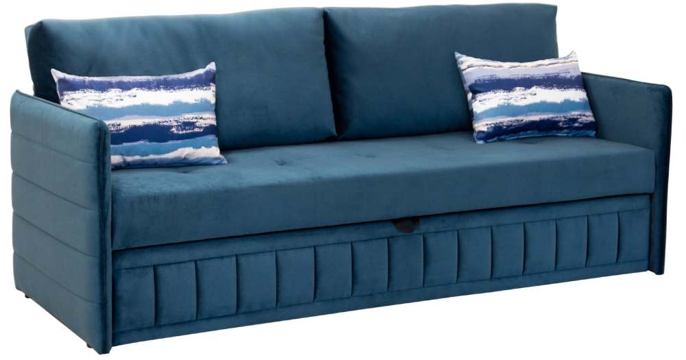 Диван-кровать «Диего» ТД 138 Лекко океан полуночно-синий