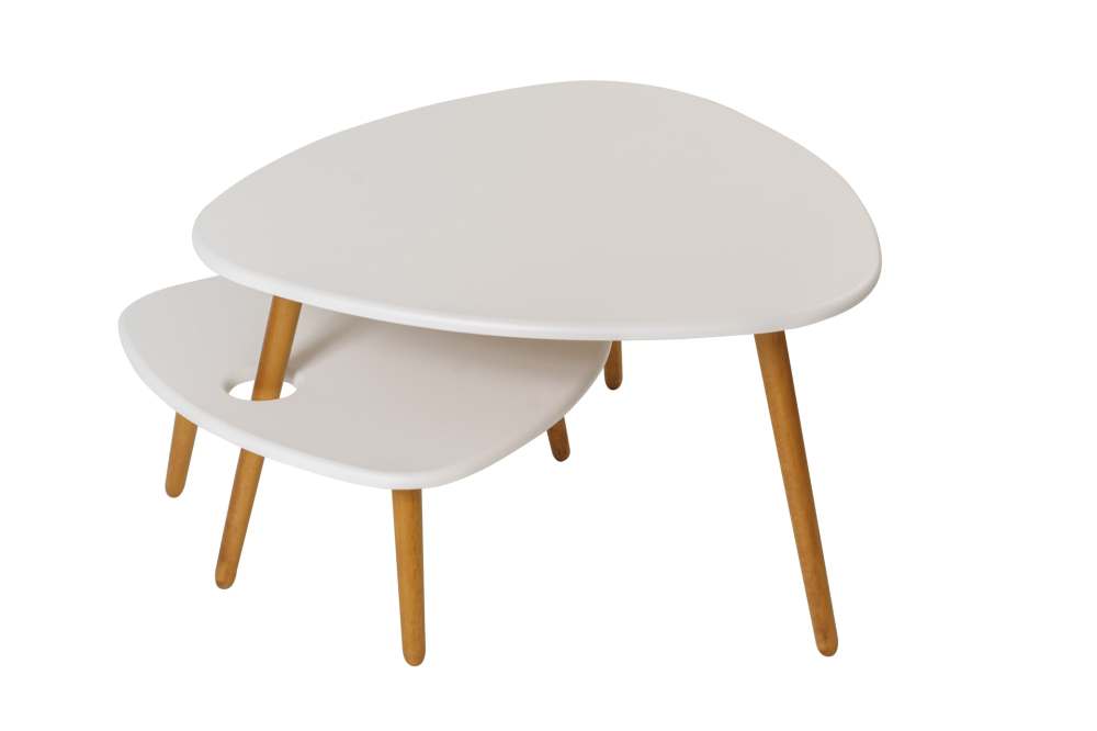 Столик журнальный «Стилгрей» белый