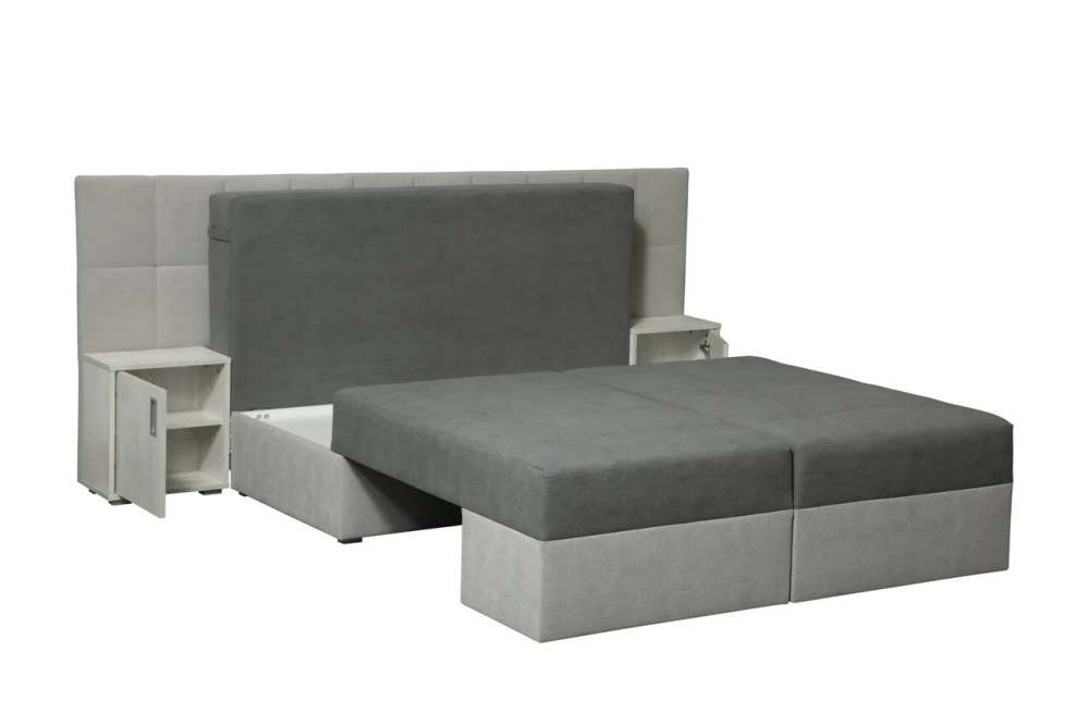 Диван «Даллас» обивка велюр прага дым/велюр прага туман/