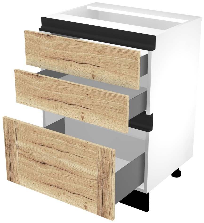 Кухонный шкаф напольный «Сити» СЯ-60 с ящиками