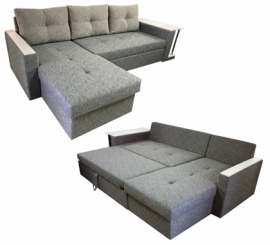 Диван угловой «Анета», 260х160х95 см, механизм дельфин