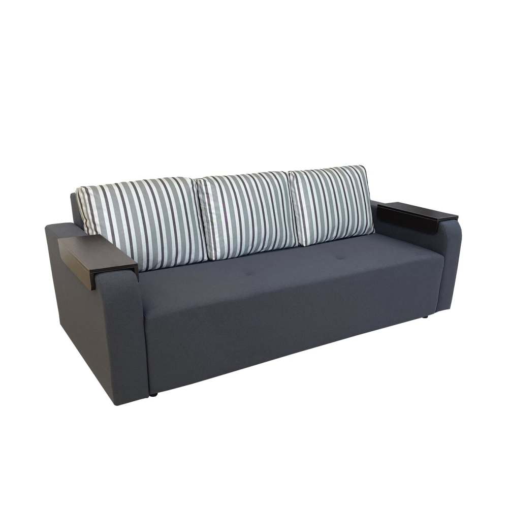 Диван-кровать «Флагман» Солта графит