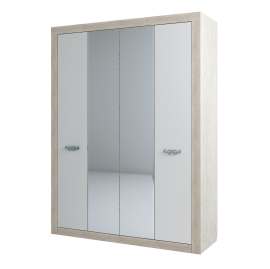 Шкаф четырехстворчатый 24 «Сан Ремо» Дуб сонома светлый