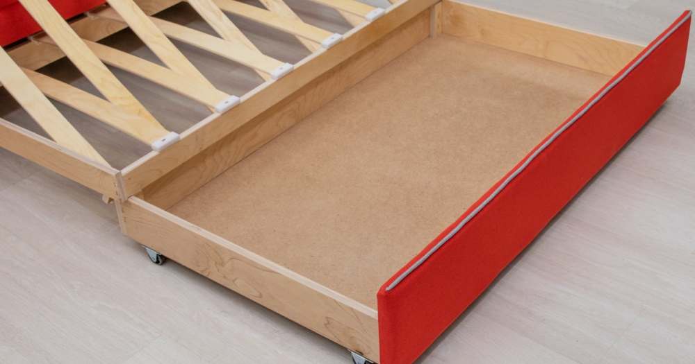 Диван-кровать «Найс 120» ТД 173 Алма 31 алый