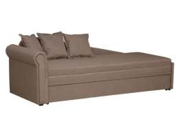 Диван-кровать «Троя» Жаккард тесла корица (вариант 1 левый)