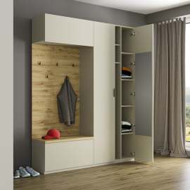 Модульная прихожая «Modern» Персидский жемчуг/Дуб наварра