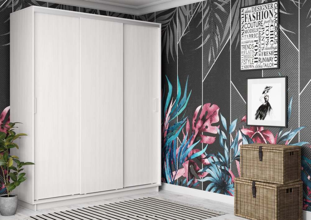 Шкаф-купе 2,4м «Simple» Стандарт