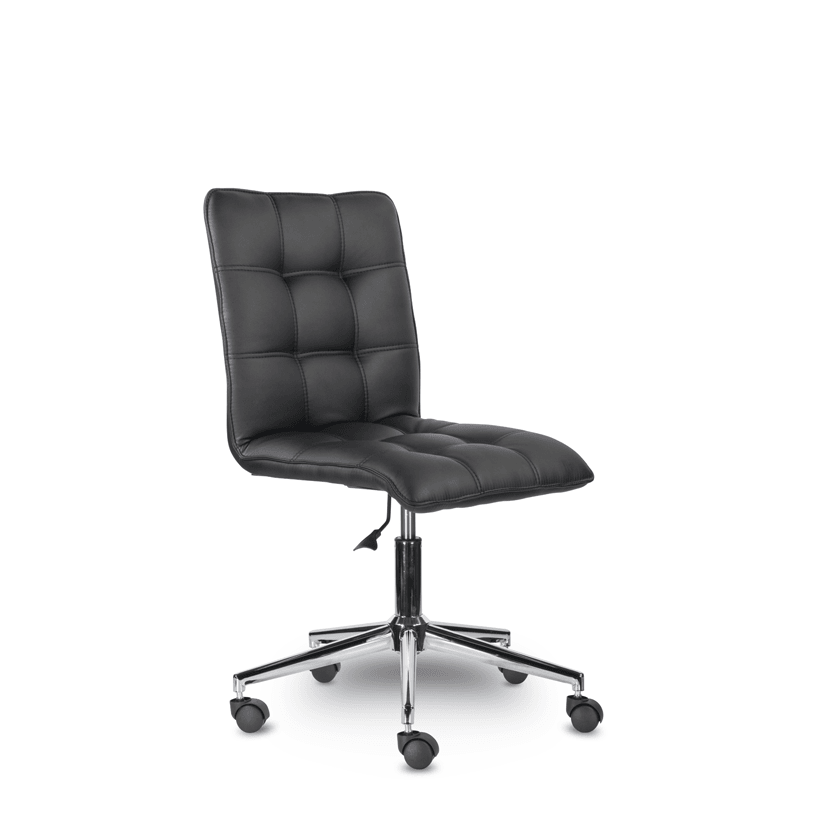 Кресло Фигаро «GTS » Хром черный