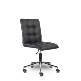 Кресло Фигаро «GTS » Хром черный