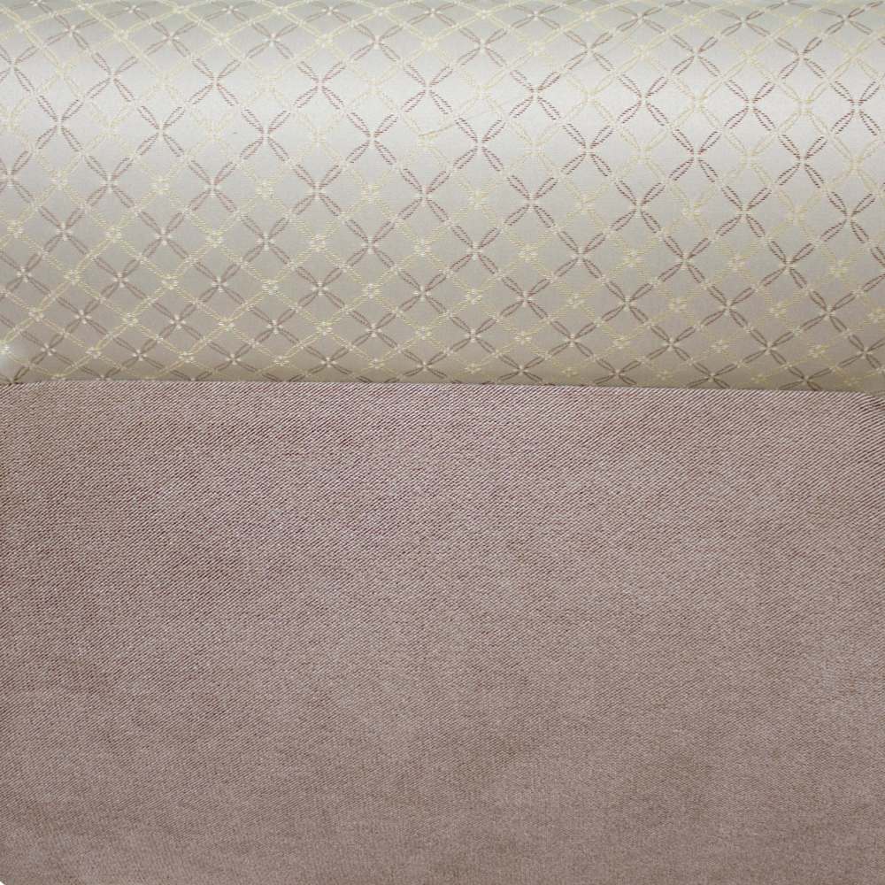 Пуф «Лилия» без спинки Найс пебел/Аделина даймонд беж