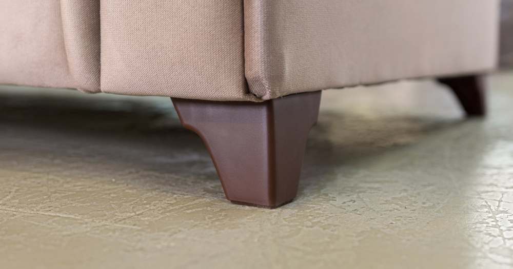 Диван «Ирис» десерт карамельный тауп