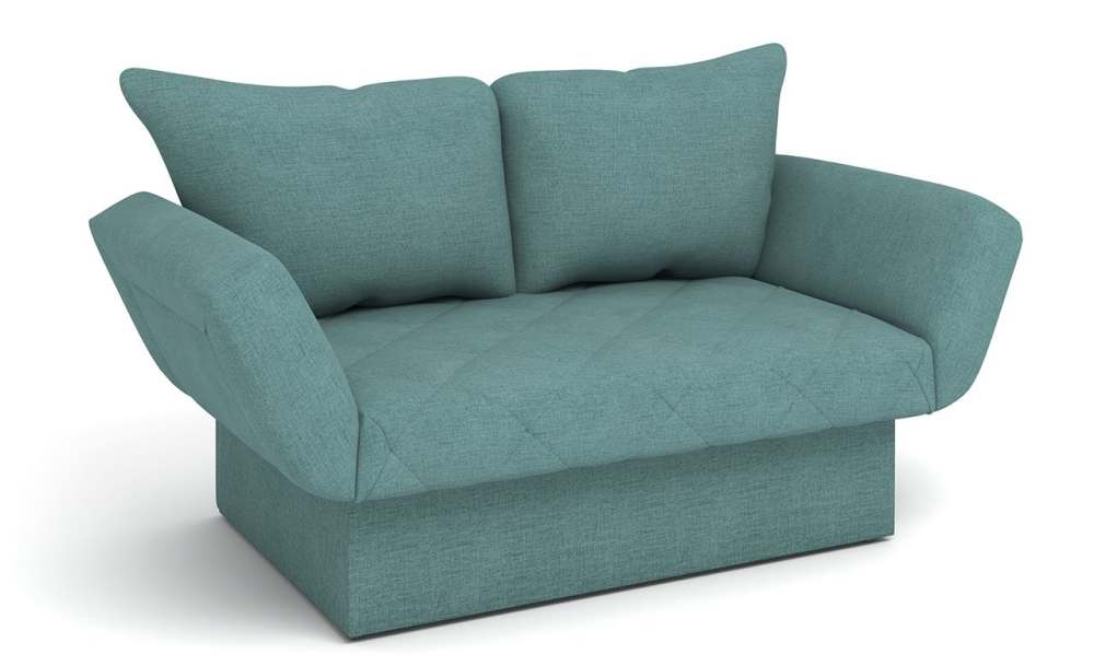 Детский диван с подлокотниками-трансформерами «Джимми» Велюр Gamma mint