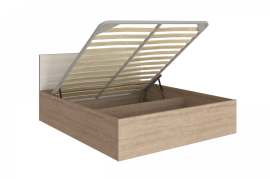 Кровать с подъемным механизмом «Анастасия» АН-29К (2000x1600) дуб роше/мисандея стоун