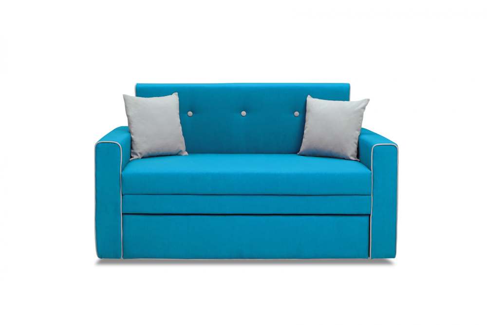 Диван «Барселона» Рогожка Tesla Biruza