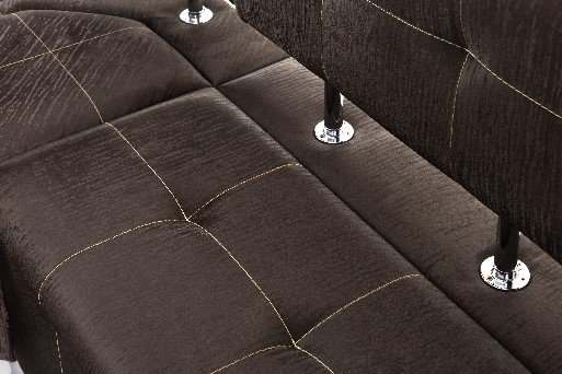 Угловой диван «Торонто» Экокожа Бурбон