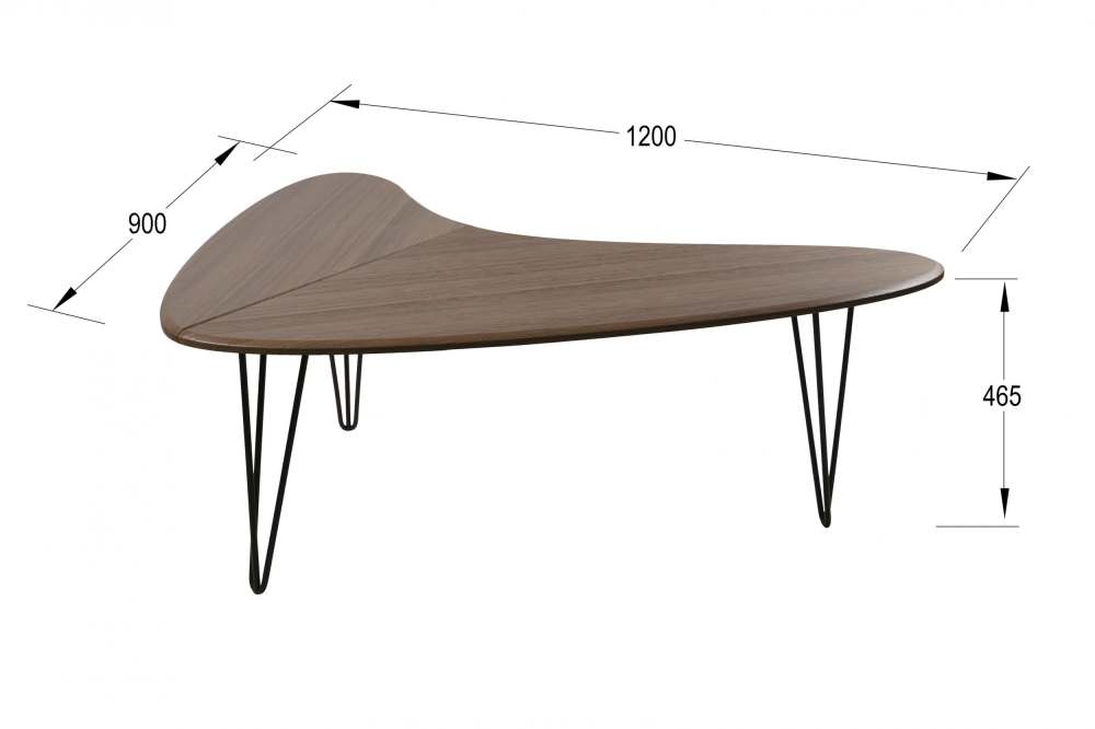 Стол журнальный «Бумеранг» акация