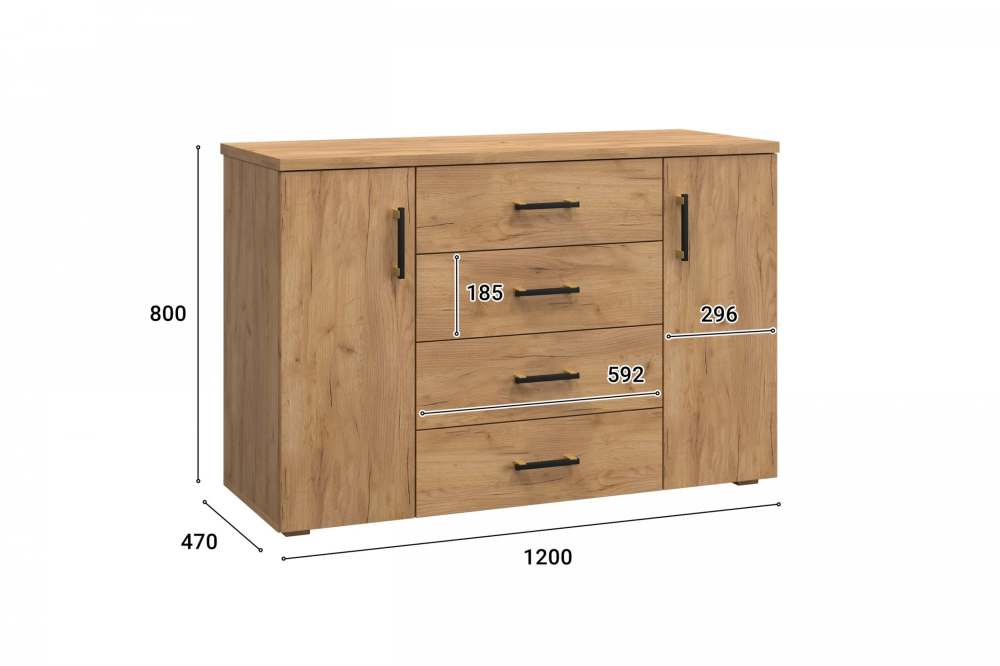 Комод размеры