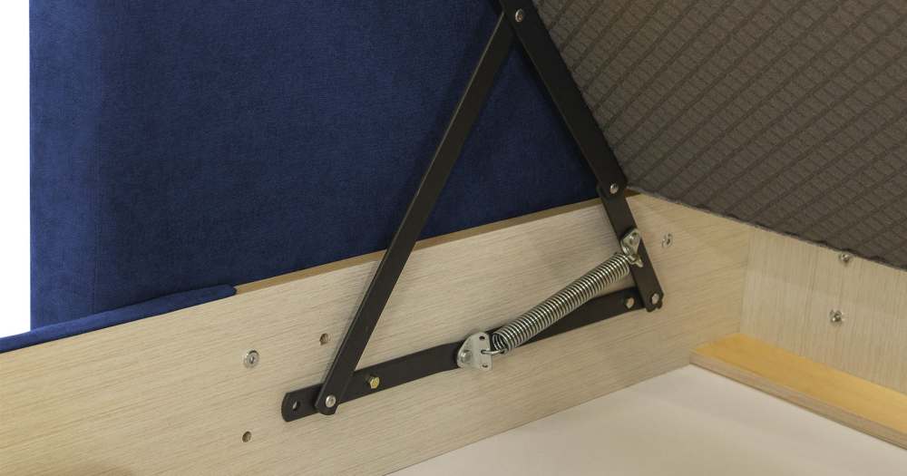 Диван-кровать угловой «Дилан» ТД 274 Лаунж 22 темно-синий