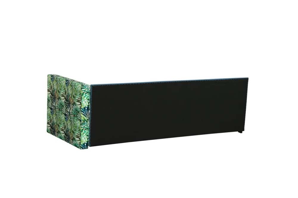 Диван-кровать «Мальта»  Микровелюр тропики/жакард джинс