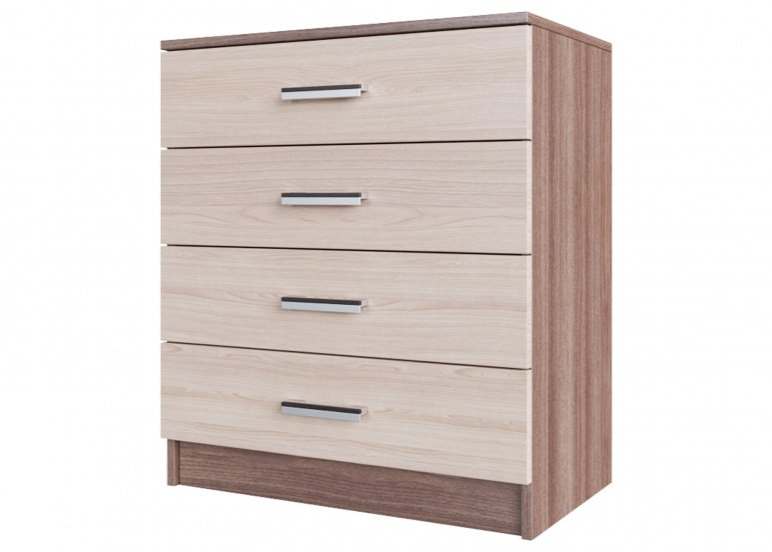 Комод «Эдем-5» Ясень Шимо темный/Ясень Шимо светлый