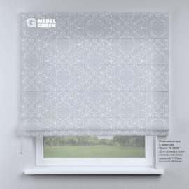 Римская штора для проёма с фотопечатью «15-09-87»