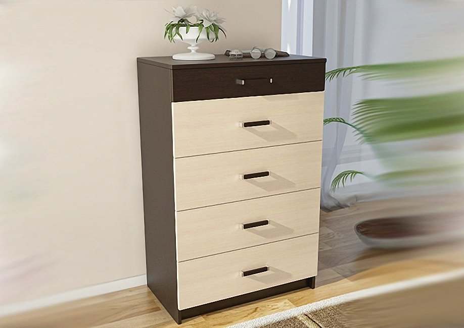 Комод «2» Венге, ширина 60 см