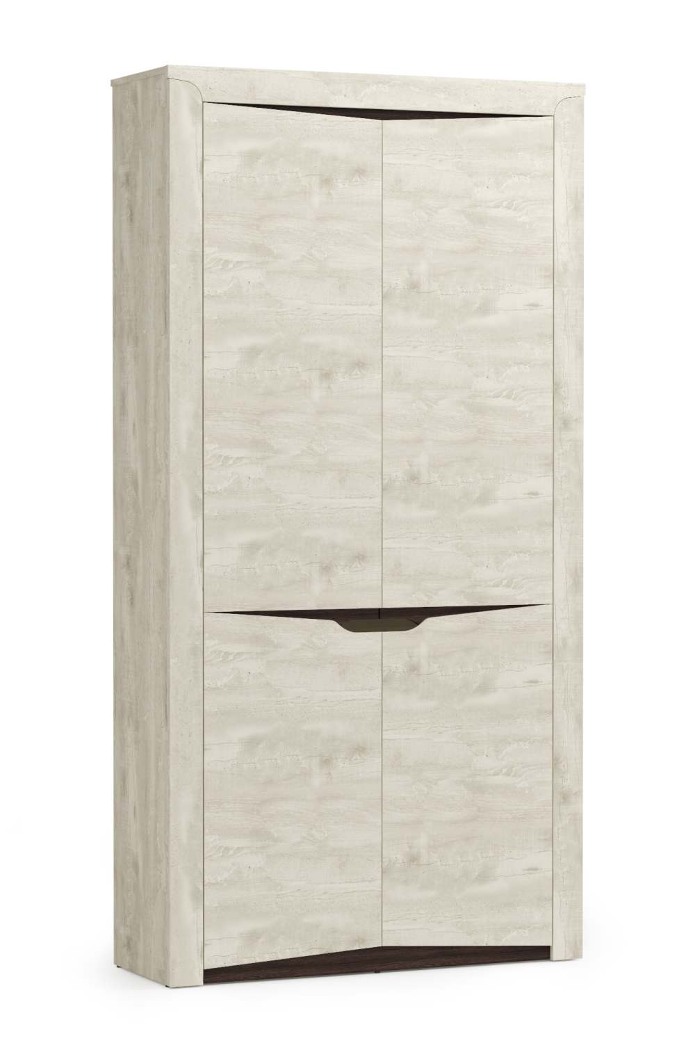 Шкаф для одежды 33.18 «Лючия» Бетон пайн белый/Венге