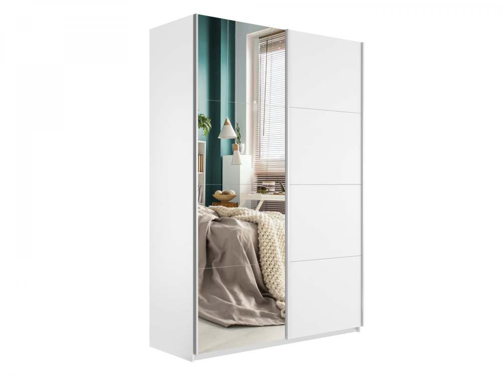 Шкаф-купе 2-х дверный «Прайм», ширина 120/140/160 см