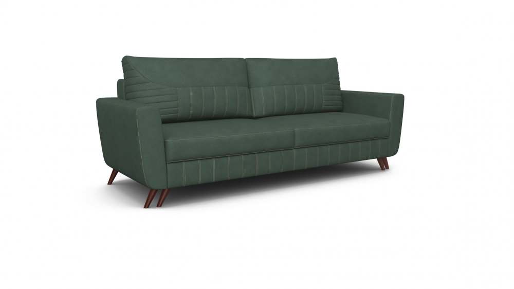 Диван-кровать «Борнео» Замша дельта изумруд