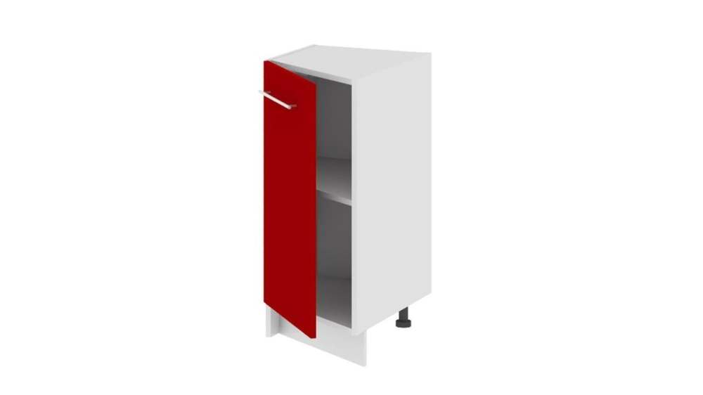 Шкаф напольный торцевой «Ассорти» НТ_72-40(45)_1ДР Лимон