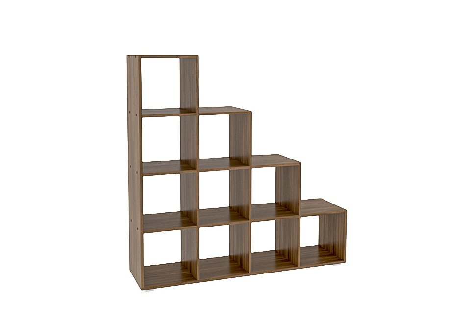Стеллаж  «4» Ясень шимо светлый, ширина 140 см