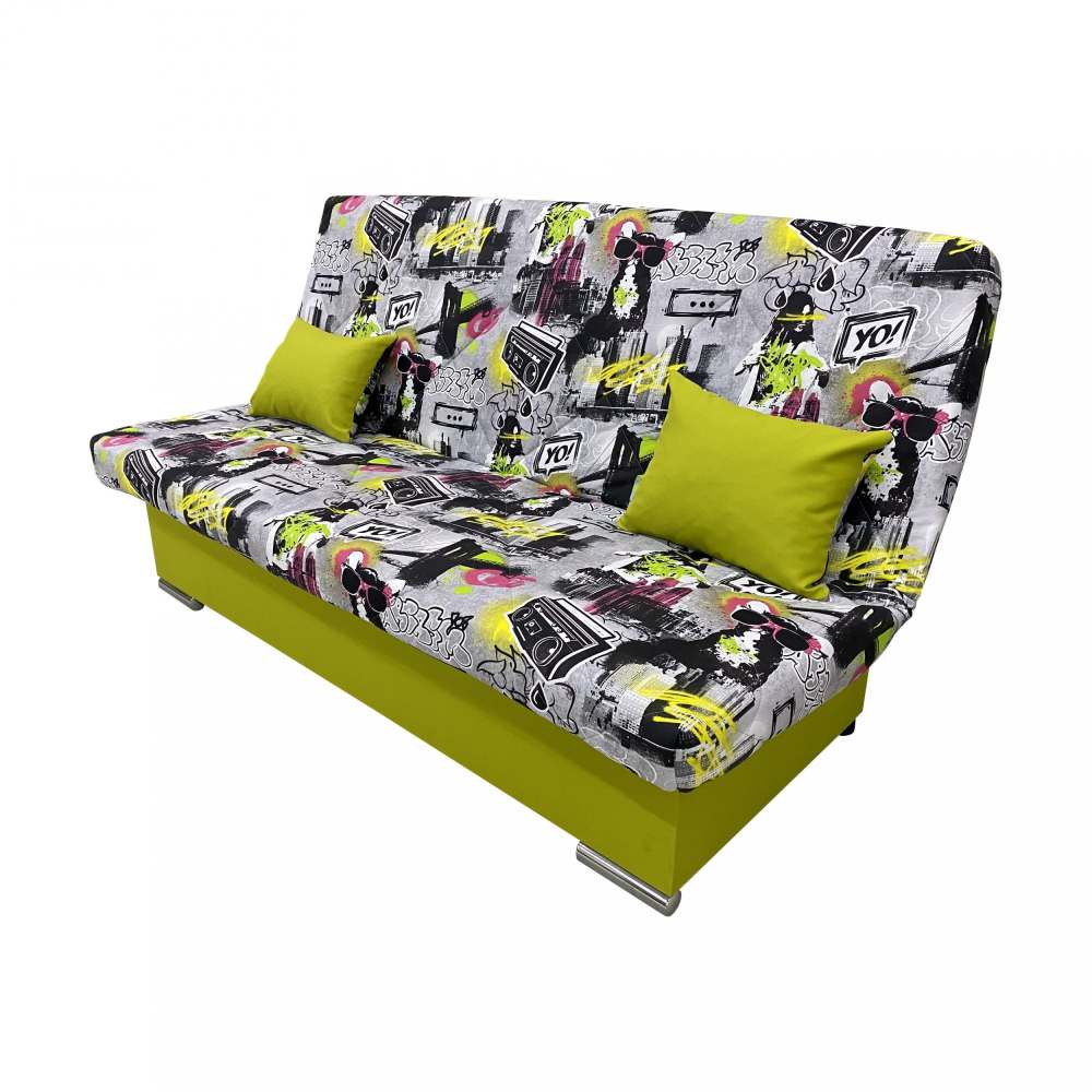 Диван «Микст» Диско, Кашемир грин, размер: 194x105x105 см