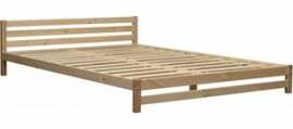 Двуспальная кровать «Соня 11», размеры:  120/140/160/180 Массив березы