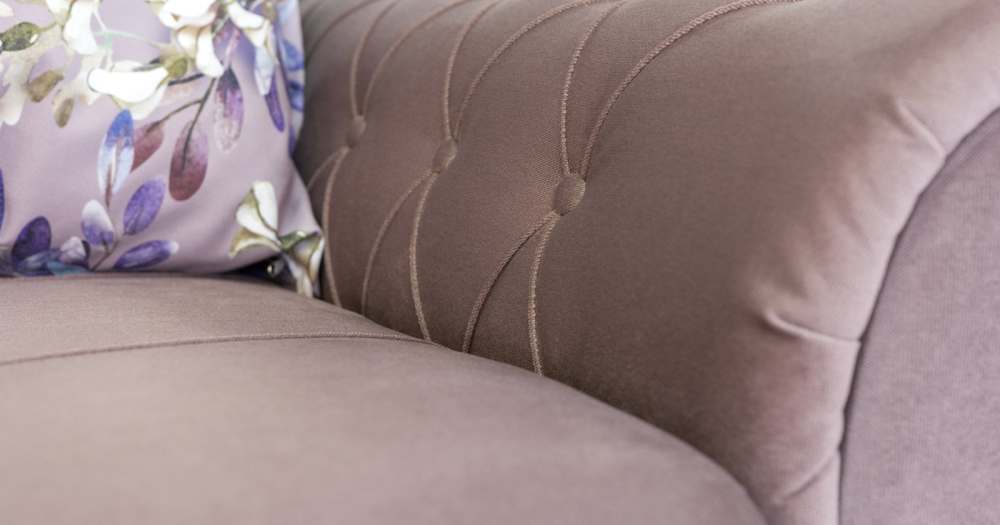 Диван 961 Лекко ява серо-розовый, спальное место 195x131 см