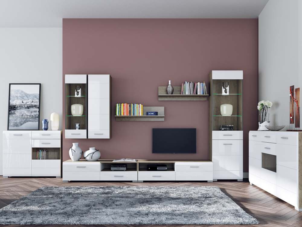 Модульная гостиная «Сити» вариант 2