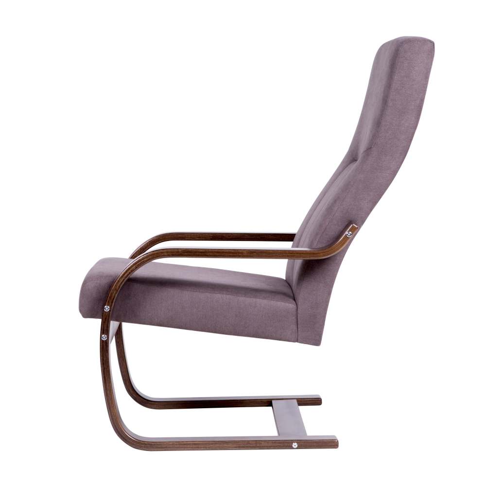 Кресло-качалка «Кристалл» Орех/Моно 297